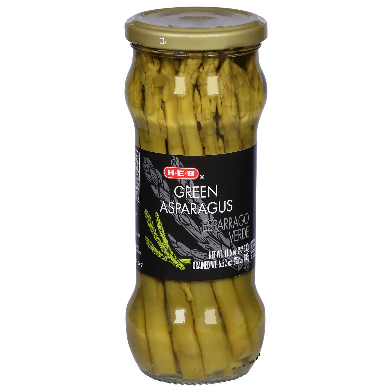 H-E-B Green Asparagus can